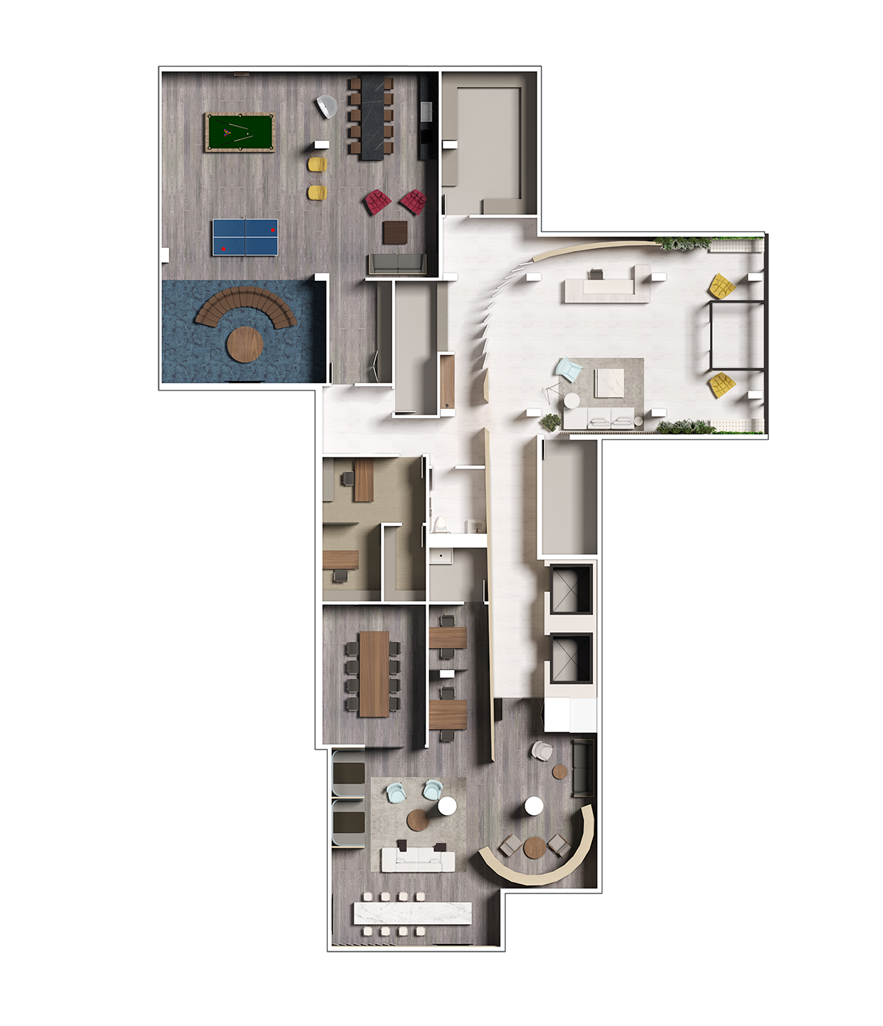 181E Amentity Map Ground Floor