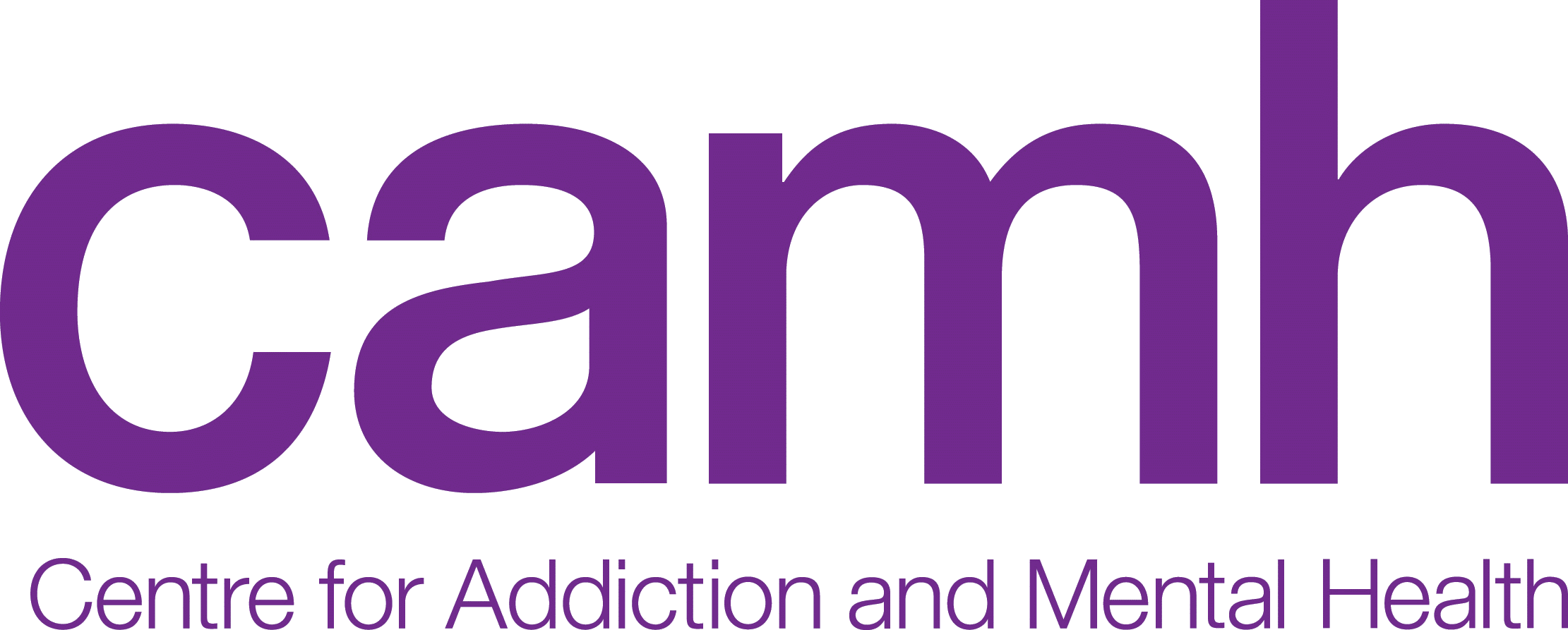 Camh logo purple