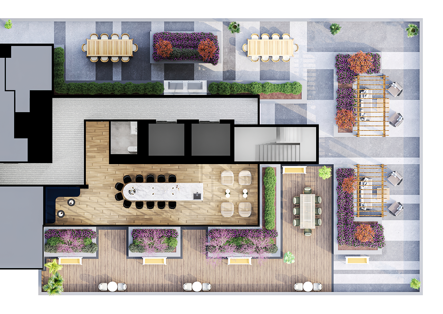 Linea Amenity Map 9th Flr